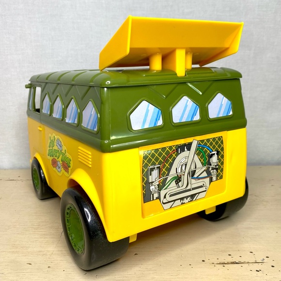 Vintage Teenage Mutant Ninja Turtles Party Wagon Van 1988 playmates - Picture 8 of 16